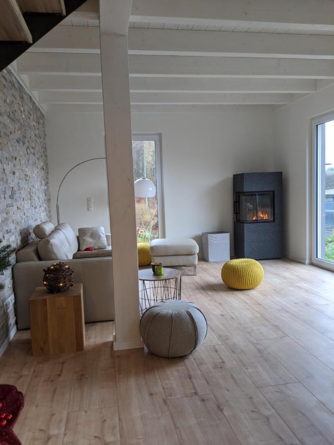 Ferienhaus Schieferterrasse - Waldsee Rieden - Exteriér fotografie