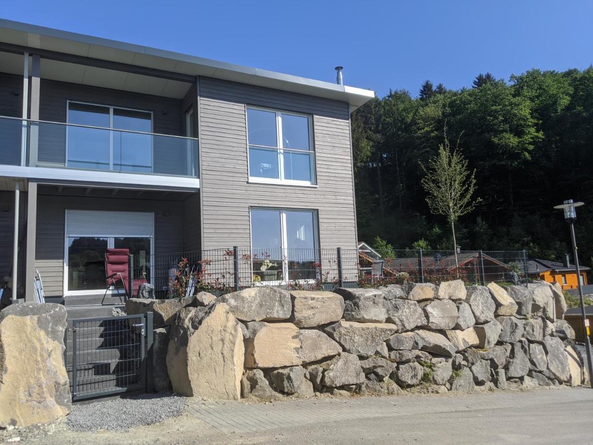 Ferienhaus Schieferterrasse - Waldsee Rieden - Exteriér fotografie